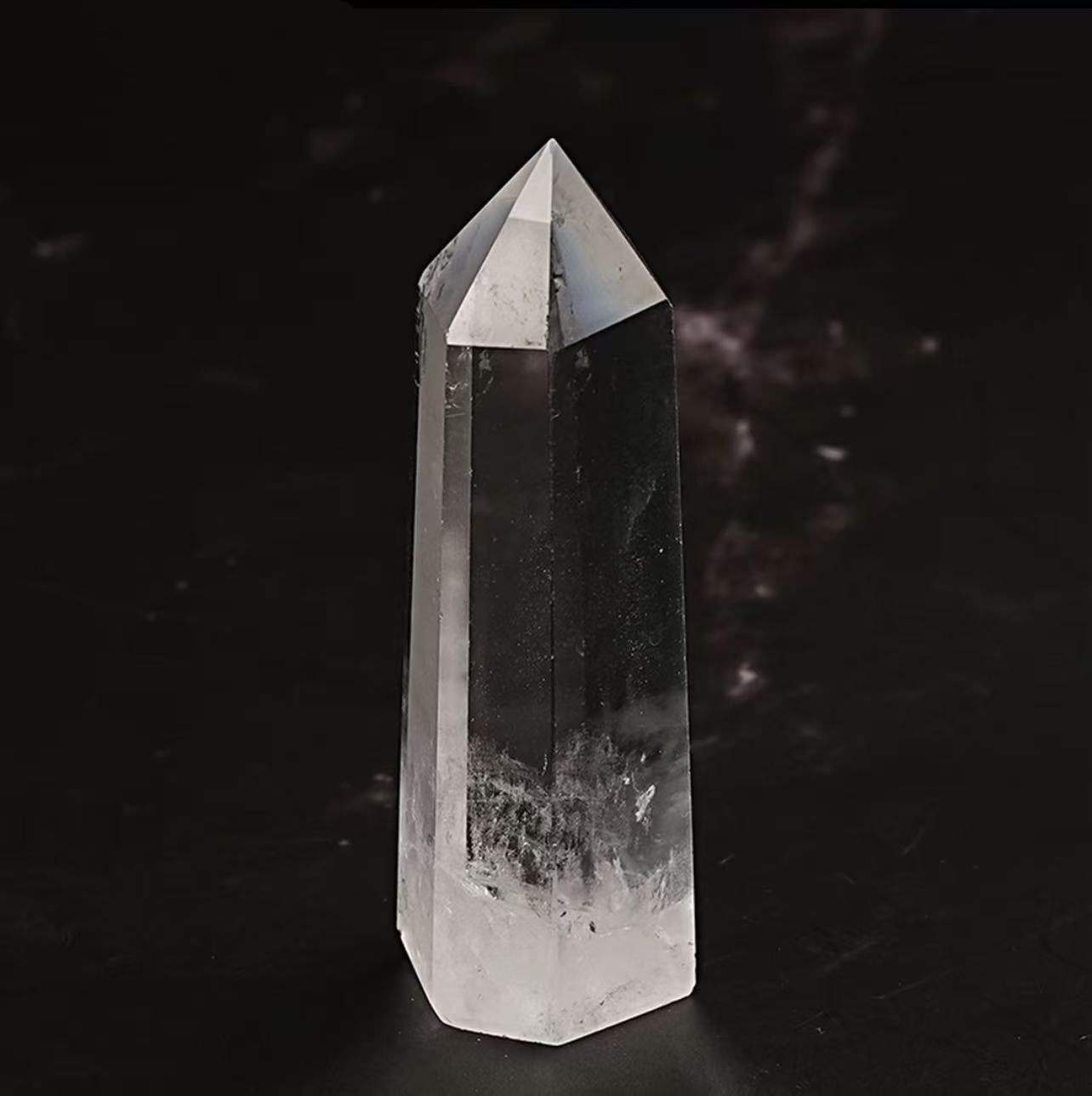 Clear Quartz Tower