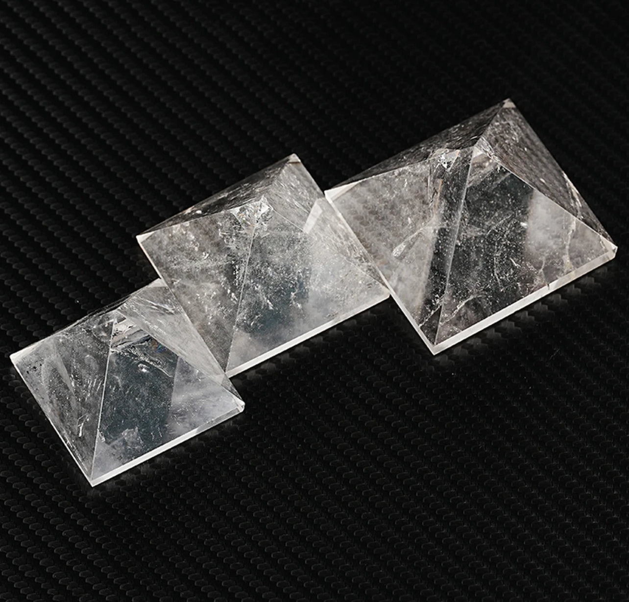 Clear Quartz Pyramids