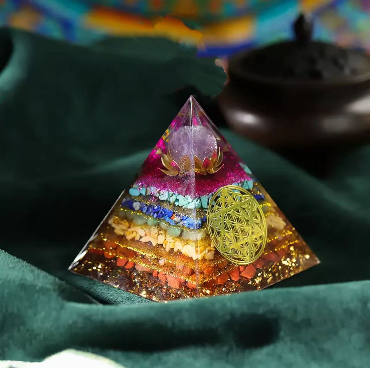 Lotus of Light Pyramid