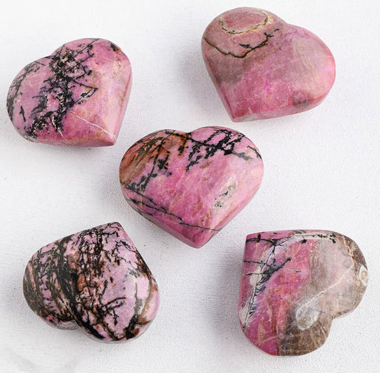 Rose Quartz Heart Stone