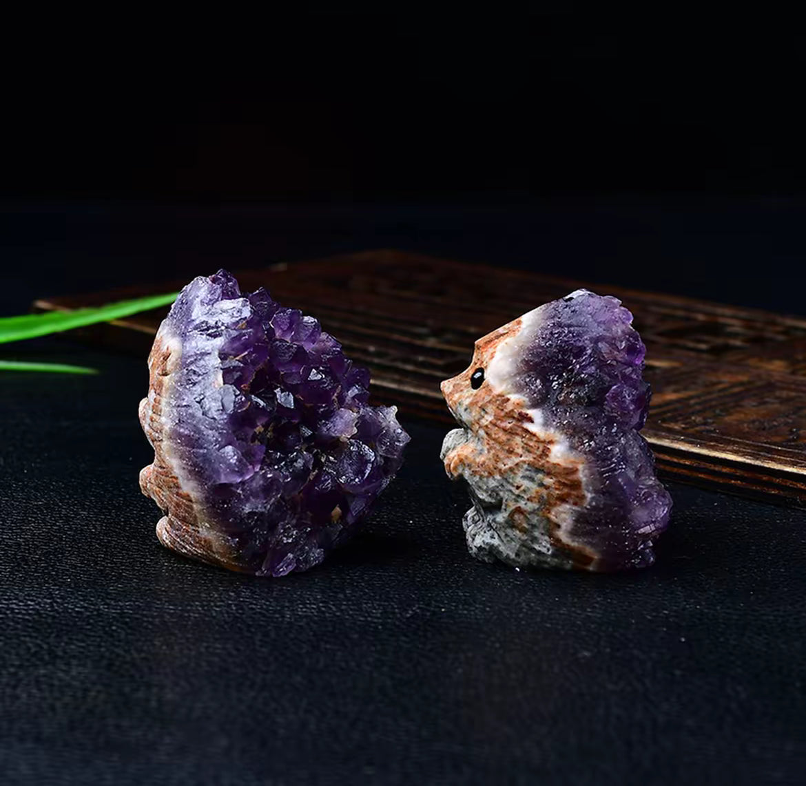 Amethyst Hedgehogs of Whimsy