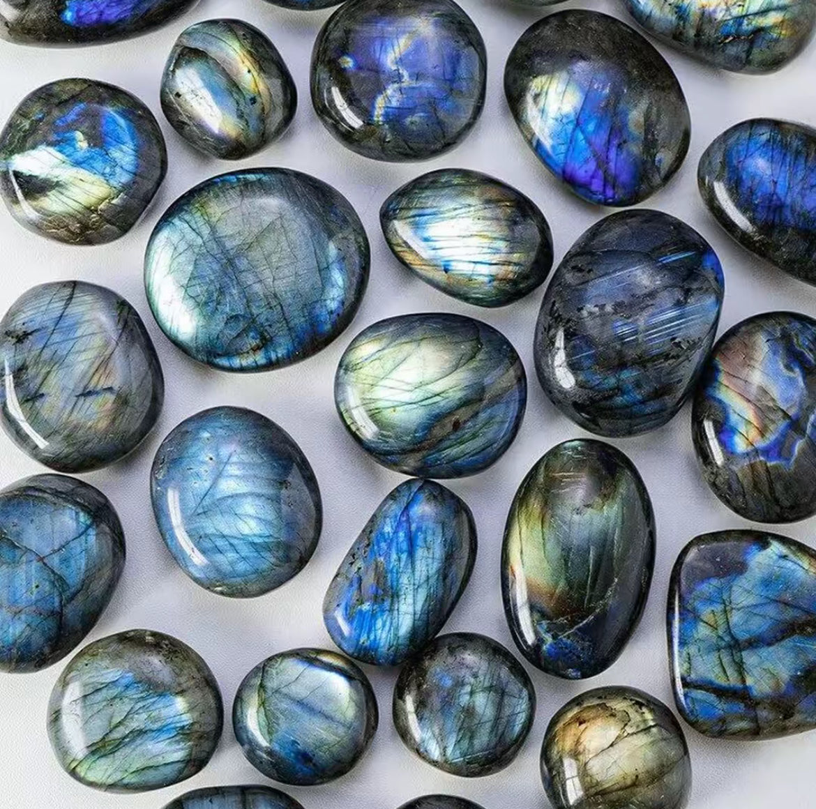 Labradorite Palm Stone