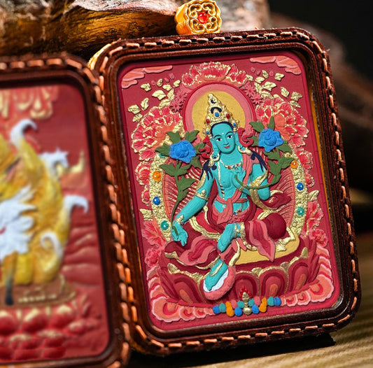 Green Tara Lotus Guardian