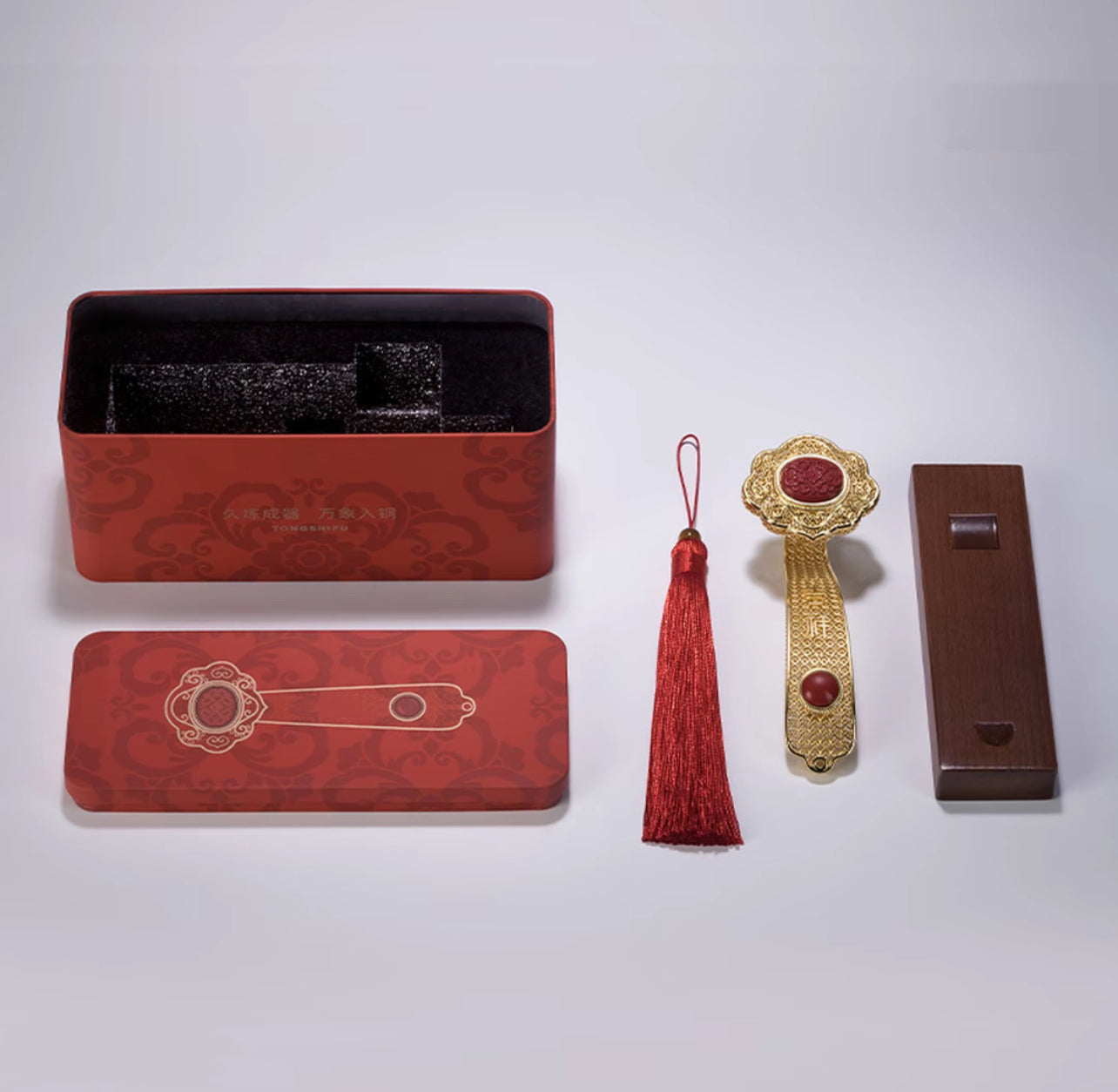 Imperial Auspice Golden Ruyi