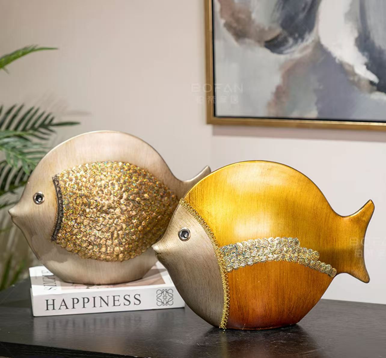 Twin Harmony Fish (2-piece set)