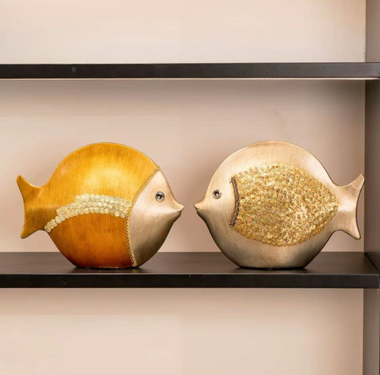 Twin Harmony Fish (2-piece set)