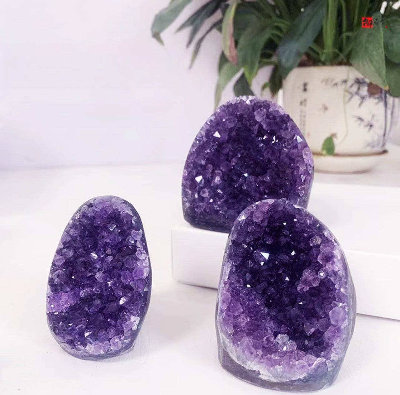 Celestial Amethyst Geode Cluster