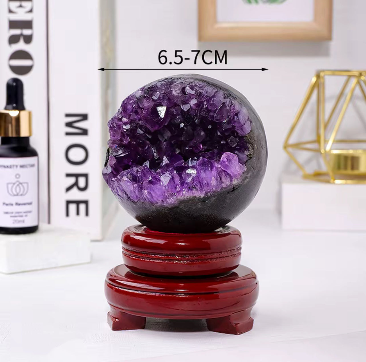 Amethyst Geode Sphere