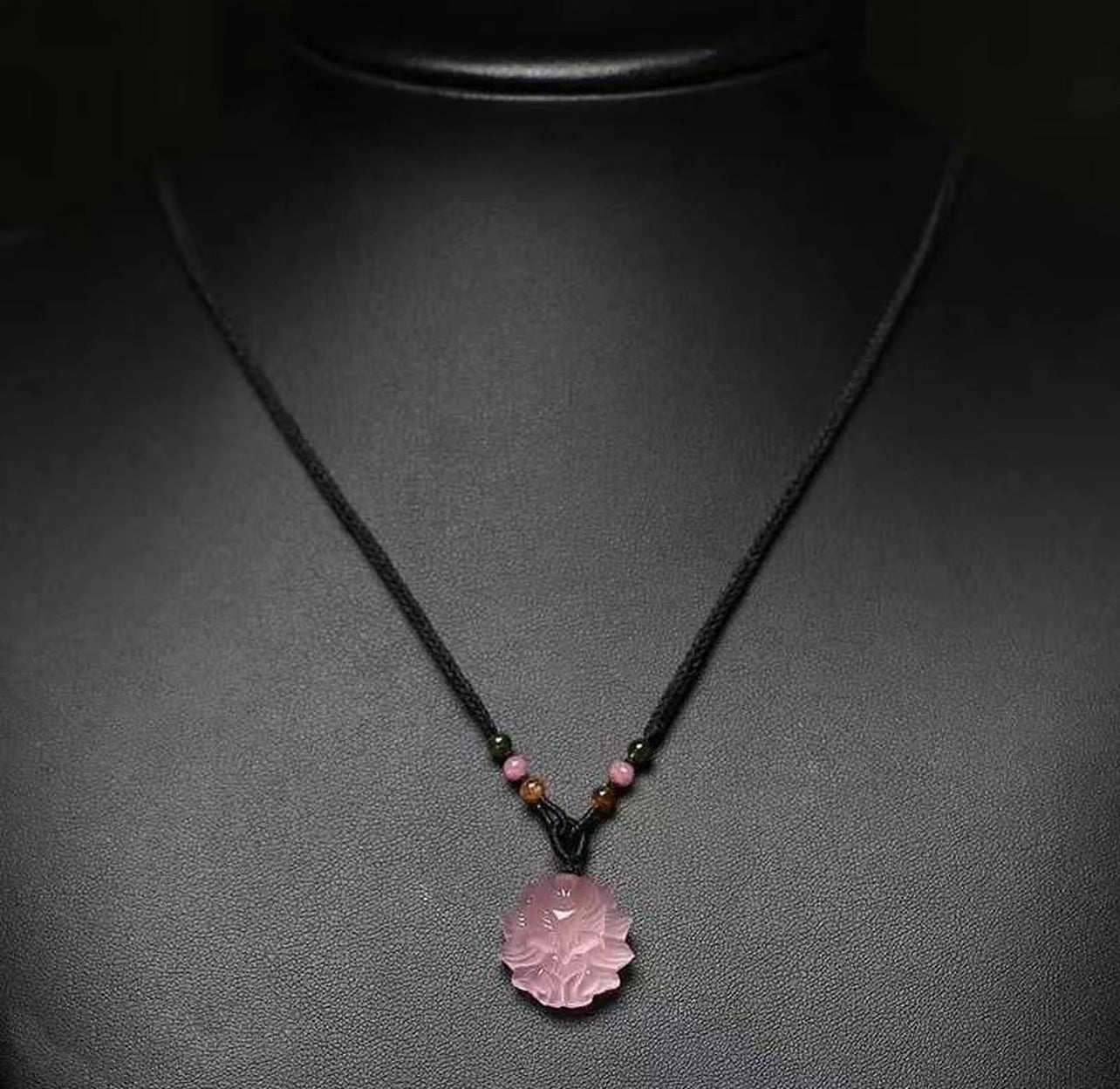 Blush Bloom Fox Pendant