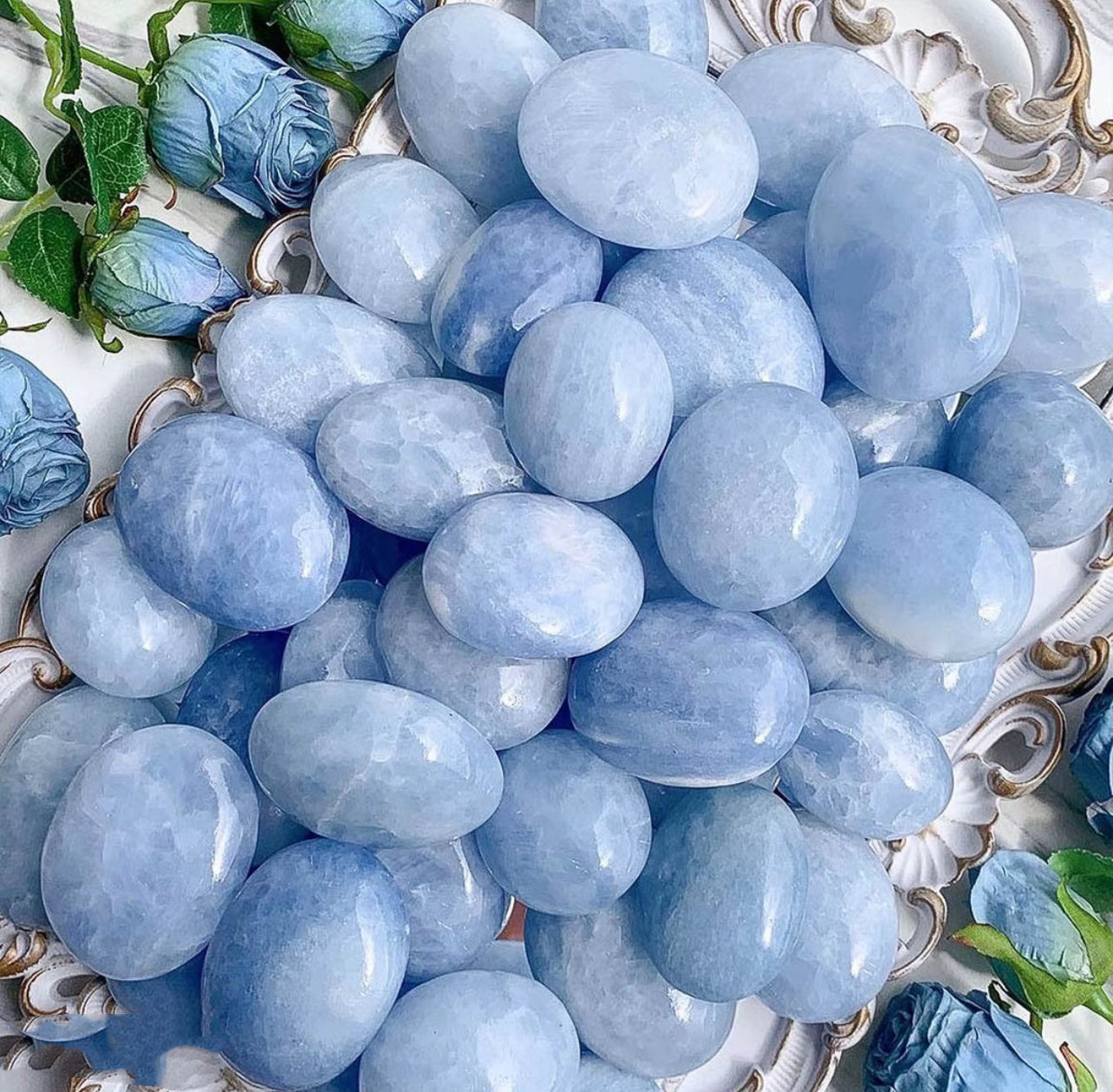 Celestial Calm Palm Stones (1 piece)