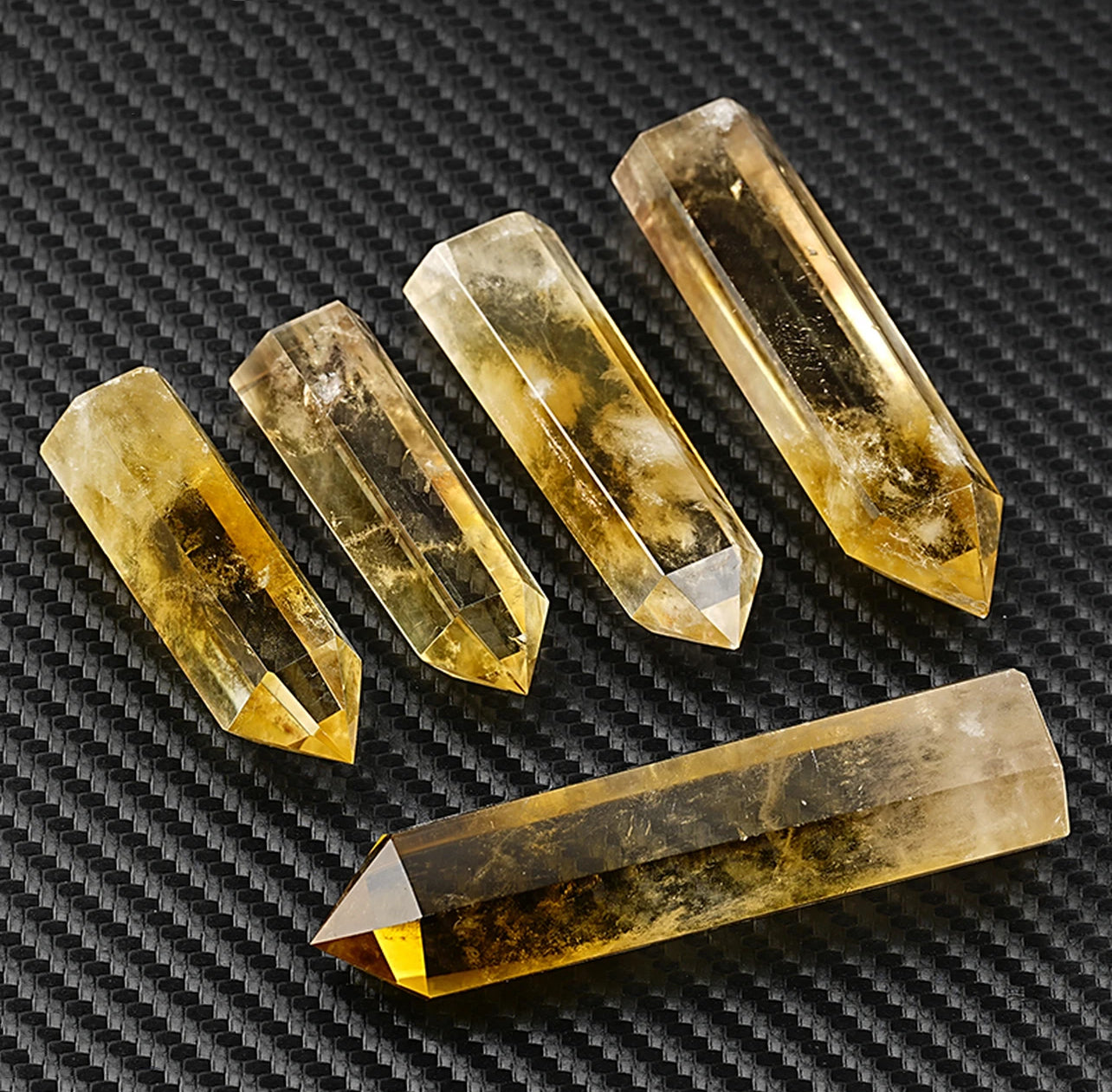 Solar Brilliance Citrine Towers