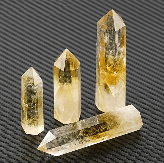 Solar Brilliance Citrine Towers