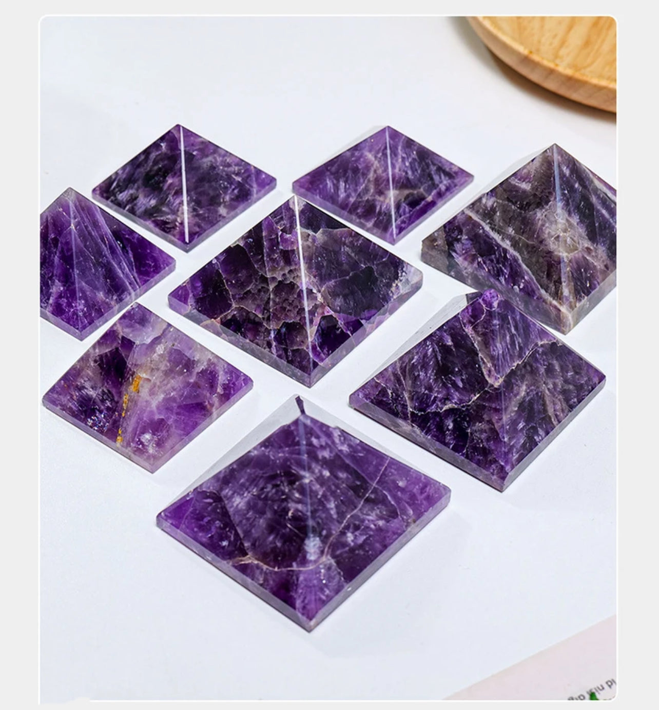 Clarity Amethyst Pyramid