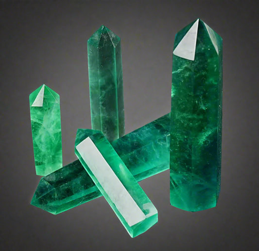 Green Fluorite Tower