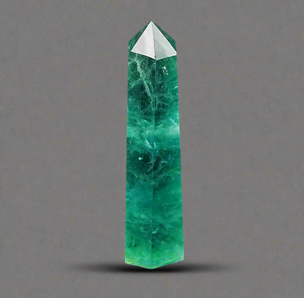 Green Fluorite Tower