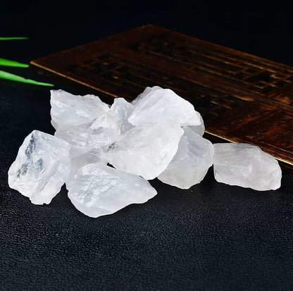 Clear Quartz Tumbled Stone Set (5 pieces)