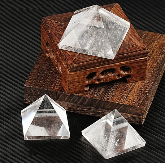 Clear Quartz Pyramids