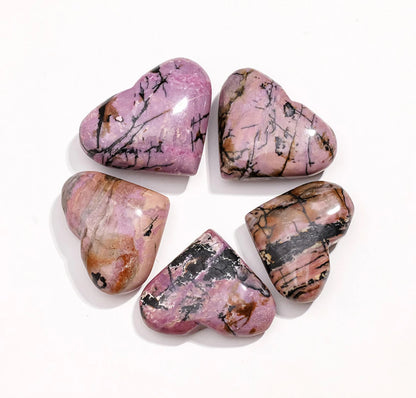 Rose Quartz Heart Stone