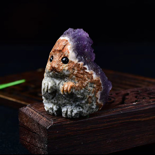 Amethyst Hedgehogs of Whimsy