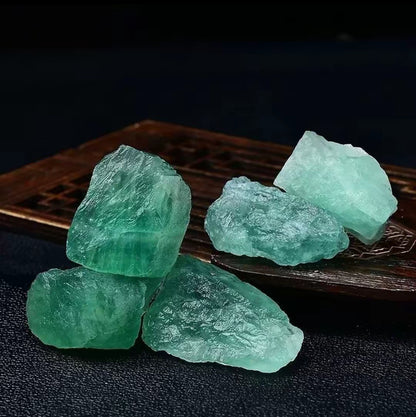 Fluorite Tumbled Stone Set ( 5 Piece)