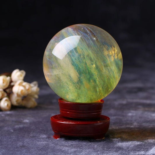 Earth Toned Crystal Ball