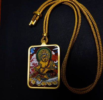 Yellow Jambhala Amulet