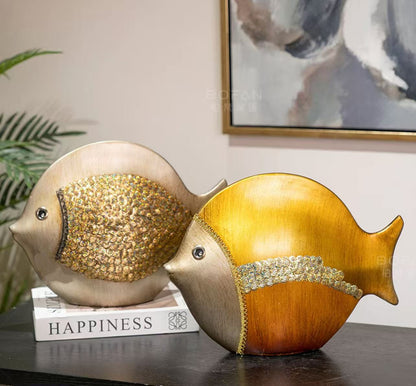 Twin Harmony Fish (2-piece set)