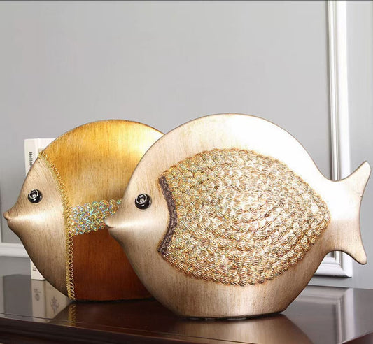 Twin Harmony Fish (2-piece set)