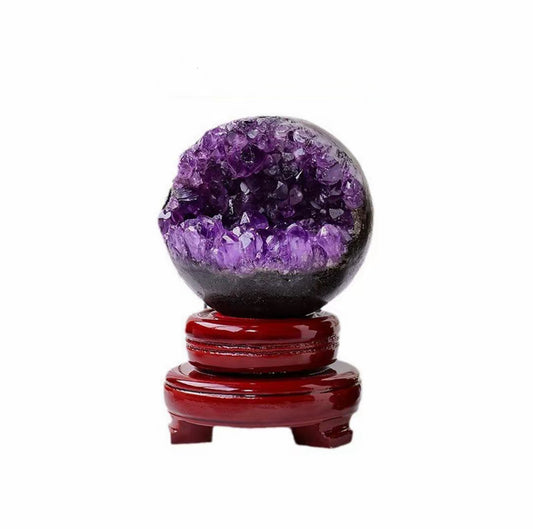 Amethyst Geode Sphere