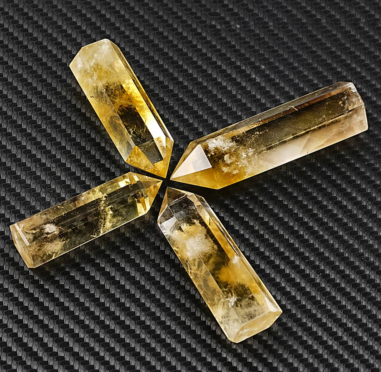 Solar Brilliance Citrine Towers