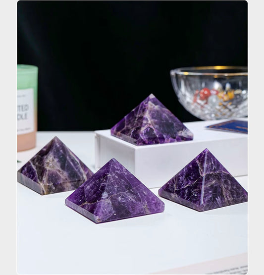 Clarity Amethyst Pyramid